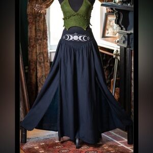 Selene Split Skirt with corset back